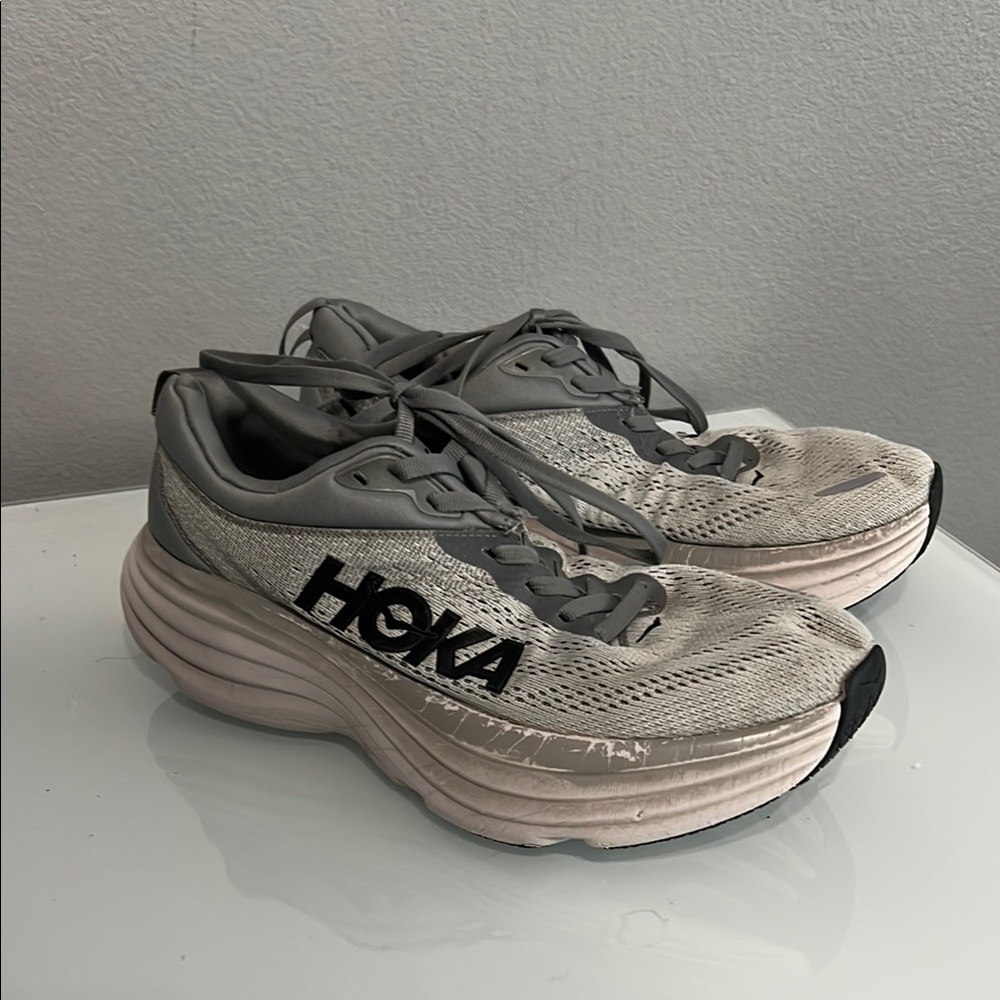 Hoka Women's Gray Running Shoes